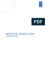 Comparación de Los Modos de Producción en La Actualidad