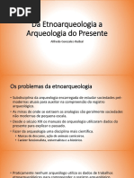Arqueologia Do Presente