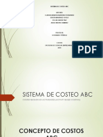 Sistema de Costeo ABC 1