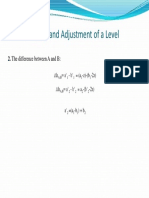 Testing and Adjustment of A Level
