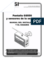 BTS LSI GS550 Manual Espanol