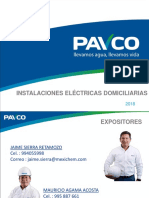 PAVCO Curso Instalaciones Electricas 2018