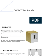 MW Test Bench Components