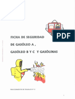 12-Fichas de Seguridad Gasóleo y Gasolinas