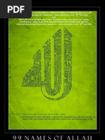 Download 99 Names of Allah-Muhammad Sajad Ali by jhaider20009 SN37730936 doc pdf