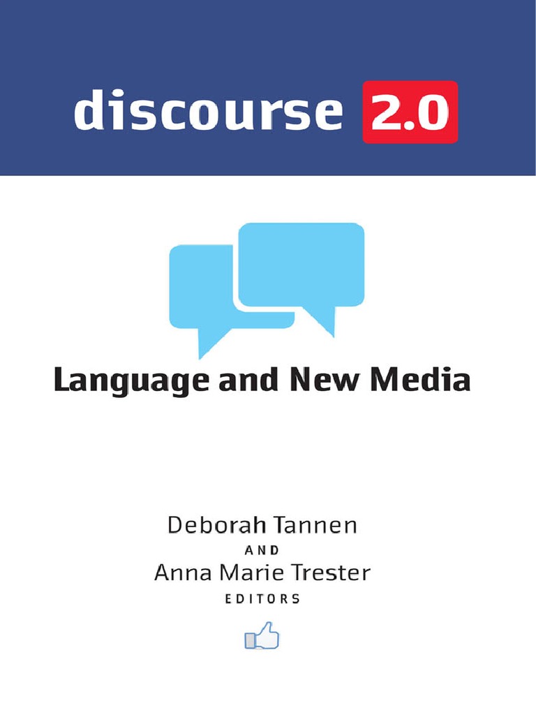Deborah Tannen, Anna Marie Trester - Discourse