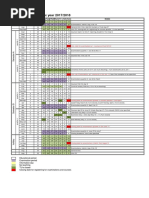 Calendar For Academic Year 2017/2018: Month Mon Tues Wed Thurs Fri Sat Sun Details Block