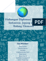 Hubungan Diplomasi Bilateral Indonesia - Jepang Dalam Bidang Ekonomi
