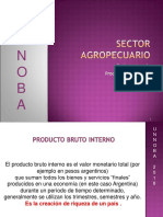 Sector Agropecuario Agroindustria