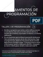 programacion ejercicios para resolver