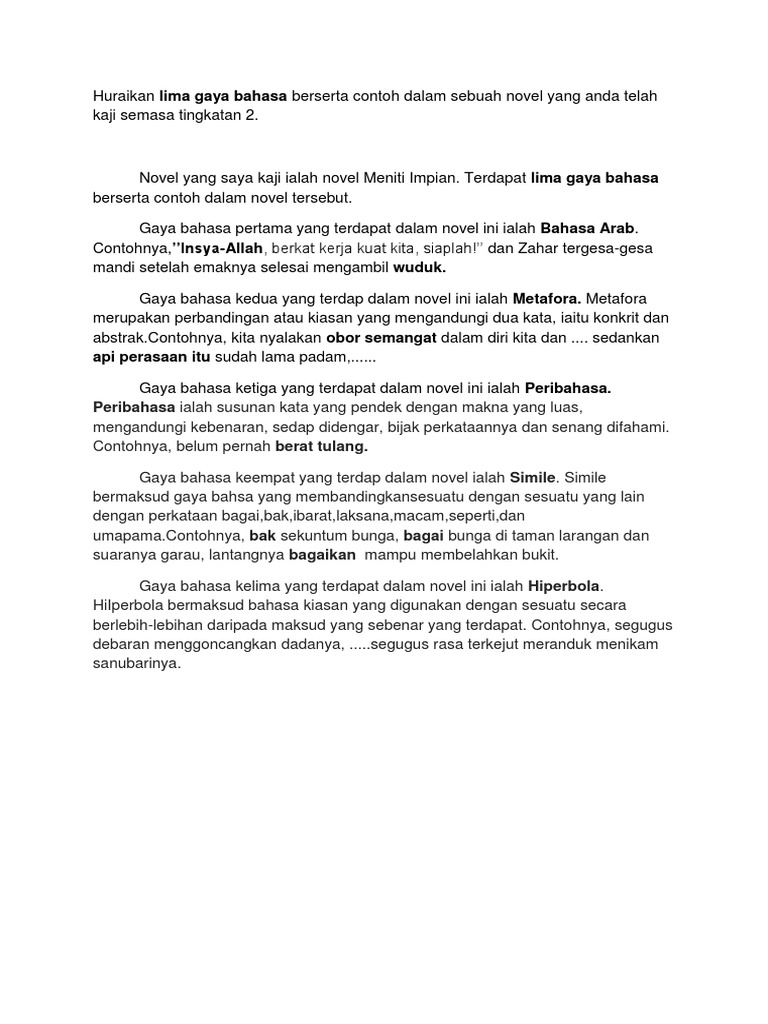 Gaya Bahasa