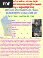 O SISTEMA EDUCACIONAL E A RACIONALIZAÇÃO BUROCRÁTICA ENTRE A TIPOLOGIA DAS AÇÕES HUMANAS E A TEORIA DA DOMINAÇÃO DE WEBER (LUIZ CARLOS MARIANO DA ROSA)