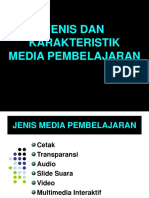 JENIS DAN Karakteristik Media Pembelajaran