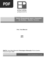 Psicologia e Educaçao Apostila Escola Preparatoria