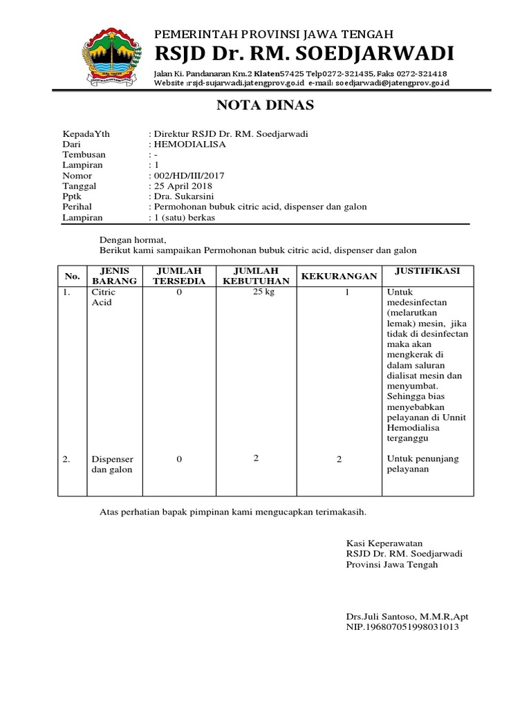 Nota Dinas