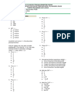 SOAL MATEMATIKA WAJIB KELAS X SMA