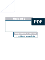 Modulo Sesion de Aprendizaje