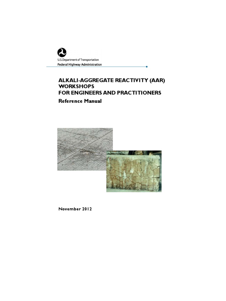 AAR Reference Guide for Engineers | PDF | Silicon Dioxide | Concrete