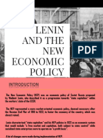 Lenin and The New Economic Policy