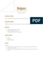 Lesson Plan Belgium