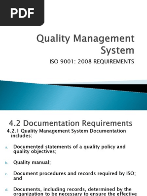 Quality Management System