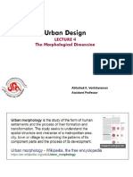 Morphological Dimension of Urban Design PDF
