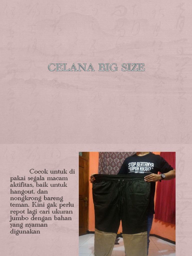  Celana  Aladin  Jumbo  Bali Celana  Jumbo  Tanah Abang Jual 
