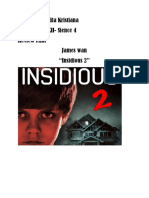 Name: Tri Mila Kristiana Class: XII-Sience 4 Review Film James Wan "Insidious 2"