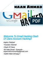 Hack 5000+ Gmails Accounts COC Accounts - Amaan Ahmad 