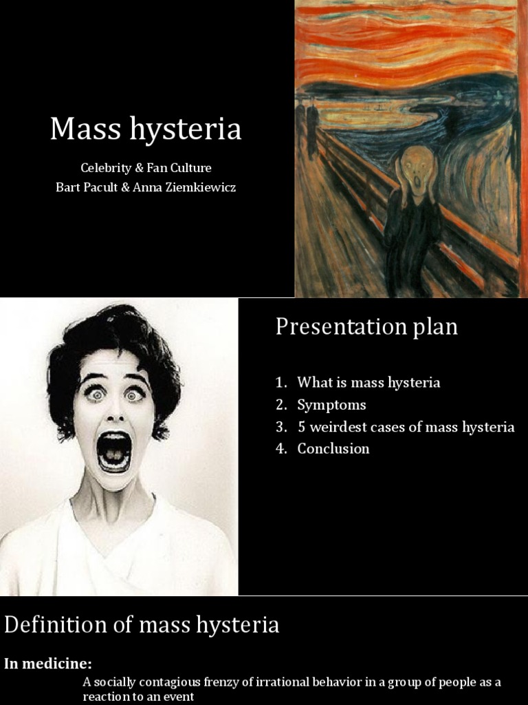 Mass Hysteria: Celebrity & Fan Culture Bart Pacult & Anna Ziemkiewicz ...