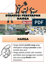 Strategi Penetapan Harga