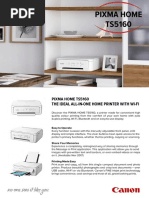 Pixma Home Ts5160 - Tech Sheet
