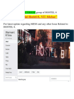 Official Hostel-8, NIT Silchar": Join FACEBOOK Group of HOSTEL 8