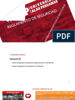 1ra Semana Reglamento de Seguridad PDF