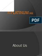 Preparation For IAS With R-Platinum