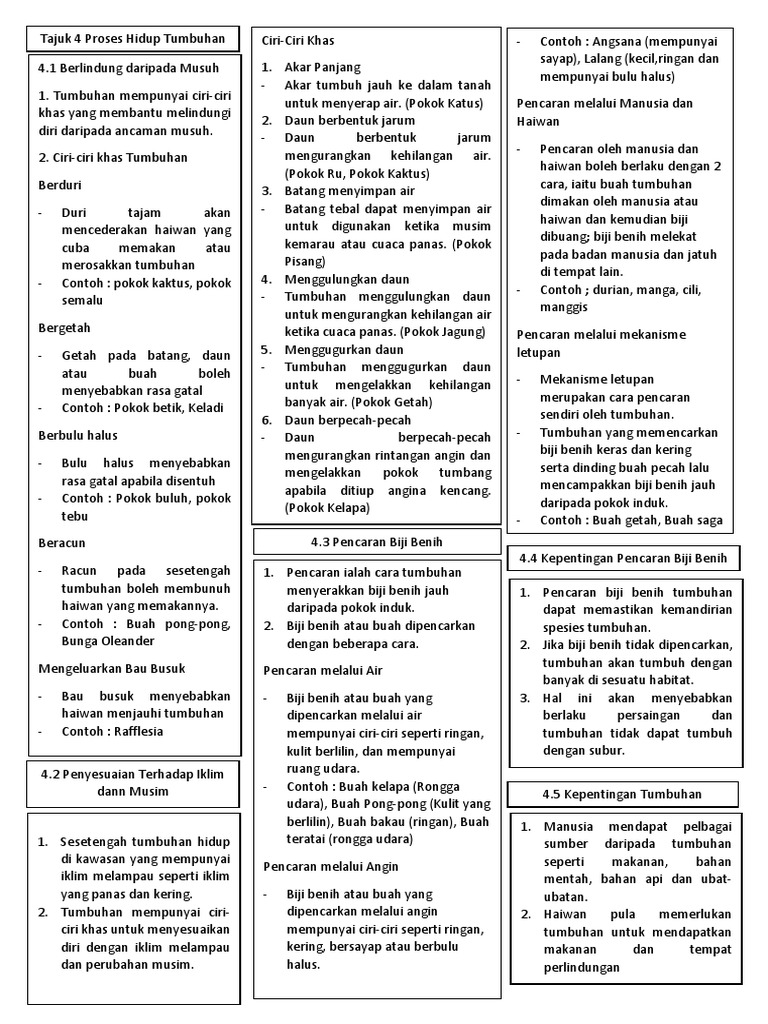 Tahun 5 Nota Tuisyen Pdf