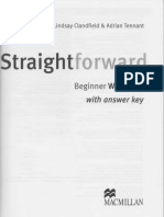 Straightforward Beginner Workbook With Answer Key
