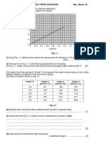 Deformation Past Paper Questions