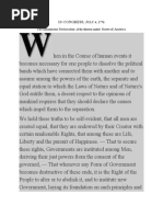 Declaration of Independence Text | PDF | Natural And Legal Rights ...