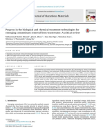 Progress in the Biological and Chemical Treatment Technologies for Emerging Contaminant Removal From Wastewater_ a Critical Review