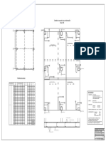 Plano de Cimentacion Esc:1:50: Universidad Mayor de San Simon