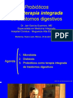 Probióticos como terapia integrada de trastornos digestivos