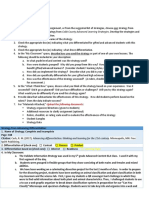 W Astin Implement The Strategies and Rubric - Module 5