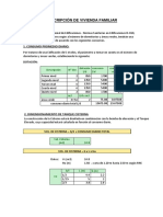 Descripción de Vivienda Familiar