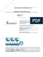 148-CCM-03-01 Programa de Gestión Social