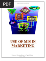 Download MIS in Marketing by rachitganatra SN3773843 doc pdf