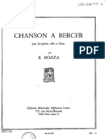 Eugene Bozza Chanson A Bercer PDF