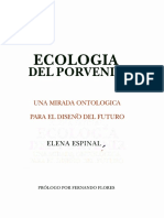 Ecologia Del Porvenir (Spanish Edition) - Elena Espinal