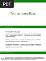Teorias transitivas da Administração