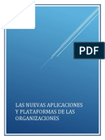 Las Nuevas Aplicaciones y Plataformas de Las Organizaciones